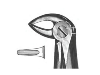 Щипцы №567 для удаления зубов детские П-500-567