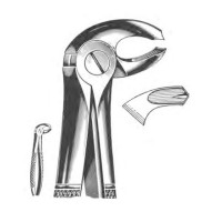 Щипцы №23 для удаления правых моляров нижней челюсти П-500-23