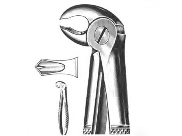 Щипцы №22 для удаления нижних моляров П-500-22