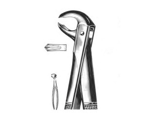 Щипцы №73 для удаления нижних моляров П-500-73