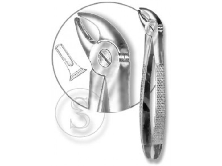 Щипцы №38 для удаления нижних молочных резцов