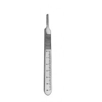 Ручка для скальпеля с линейкой, 12,5 см, NOPA AD 009/03