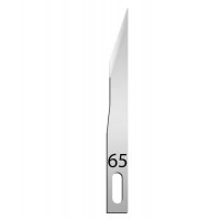 Лезвия микрохирургические из нержавеющей стали №65 (25 шт) Apexmed