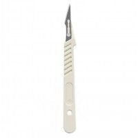 Скальпель с лезвием из углеродистой стали №11 (10 шт) CERTUS