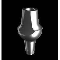 Абатмент титановый прямой, малый (4.0 мм) С, с винтом 00233