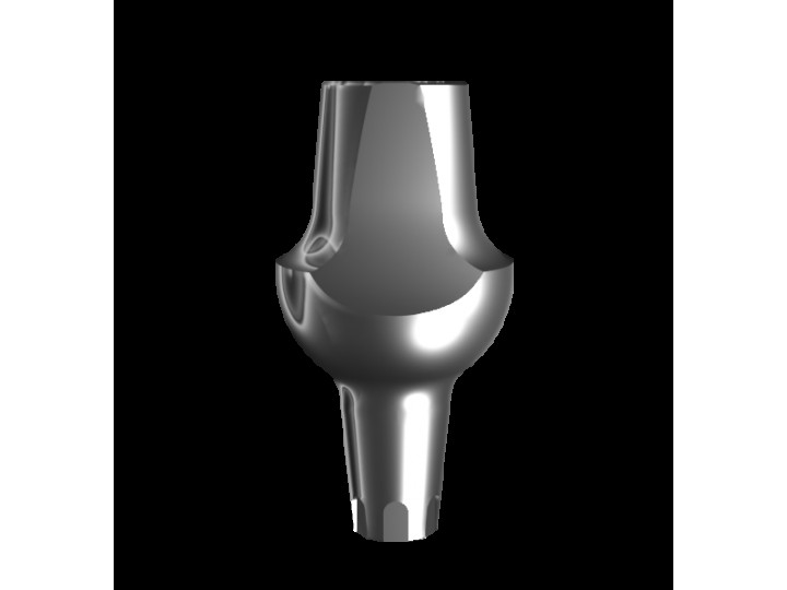 Абатмент прямой (одиночный) VER.2, (4.0 мм), с двумя винтами и экстрактором 02394