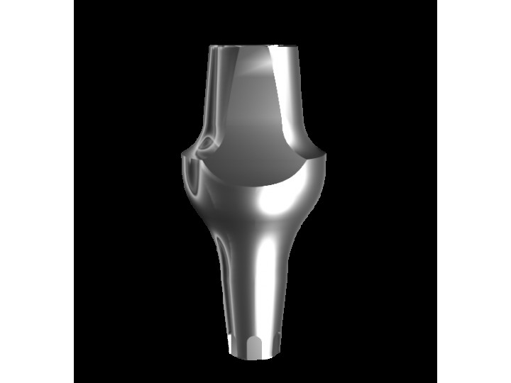 Абатмент прямой (одиночный) VER.2, (4.0 мм), с двумя винтами и экстрактором 02394