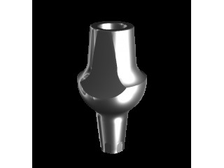 Абатмент прямой (одиночный) VER.2, (4.0 мм), с двумя винтами и экстрактором 02394