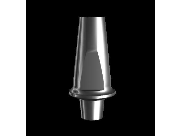 Абатмент прямой (мостовидный) VER.2, (1.0 мм), с двумя винтами и экстрактором 02387
