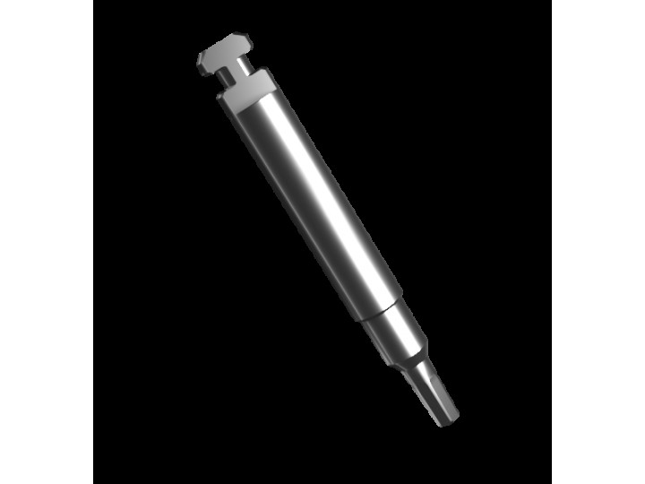 Отвертка машинная 1.0 короткая (длина раб. части 6 мм) (1 шт) 00988