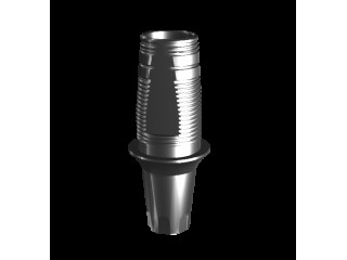 Абатмент-основание (одиночный) VER.2, аналог GEO (1.3 мм), с 2 винтами + экстрактор 02081