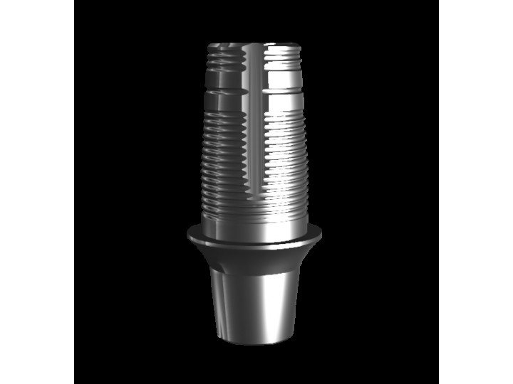 Абатмент-основание (мостовидный) VER.2, аналог GEO, (1.3 мм), с 2 винтами + экстрактор 02084