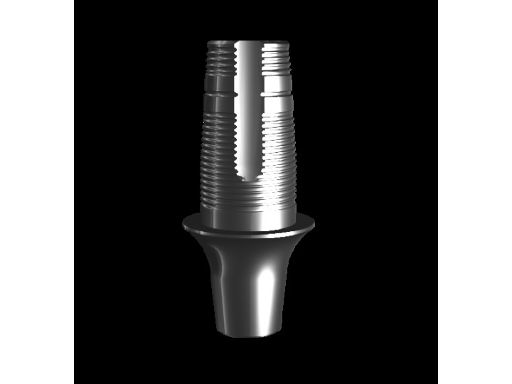 Абатмент-основание (мостовидный) VER.2, аналог GEO, (1.3 мм), с 2 винтами + экстрактор 02084