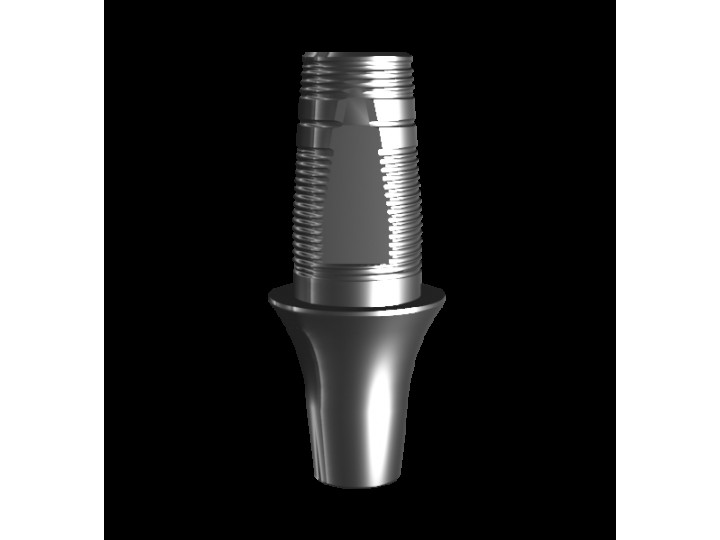 Абатмент-основание (мостовидный) VER.2, аналог GEO, (1.3 мм), с 2 винтами + экстрактор 02084