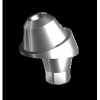 Абатмент-мультиюнит угловой 17° с внутренней резьбой, совместим с Astra Tech ⌀ 3.5/4.0 (2.5 мм), с винтом 01284