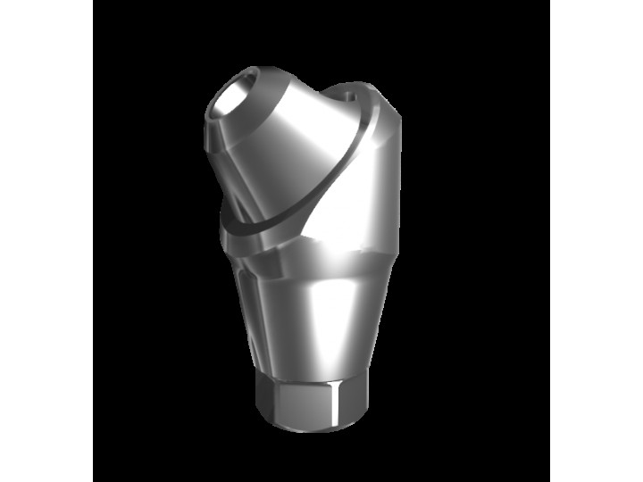 Абатмент-мультиюнит угловой 45° с внутренней резьбой, совместим с Astra Tech ⌀ 4.5/5.0 (4.5 мм), с винтом 01583