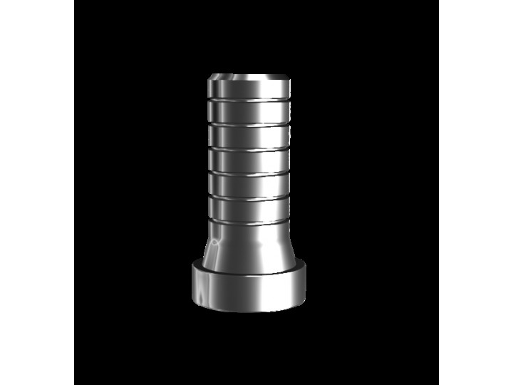 Абатмент временный для CAD/CAM с уступом, конус 43°, укороченный, для MUA  винтом 01309