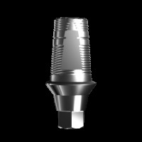 Абатмент-основание (одиночный), аналог GEO, совместим с Astra Tech ⌀ 3.5/4.0 (1.3 мм), с винтом 01154