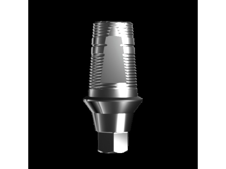 Абатмент-основание (одиночный), аналог GEO, совместим с Astra Tech ⌀ 3.5/4.0 (1.3 мм), с винтом 01154