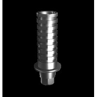 Абатмент временный (одиночный), совместим с B&B Dental (1.0 мм), с винтом 01943