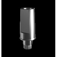 Абатмент титановый прямой, совместим с B&B Dental (1.0 мм), с винтом 01939