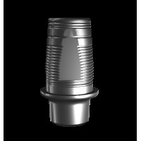 Абатмент-основание (мостовидный), аналог GEO, совместим с B&B Dental (1.3 мм), с винтом 01888