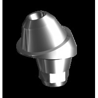 Абатмент-мультиюнит угловой 17° с внутренней резьбой, совместим с Dentium / Impro (2.5 мм), с винтом 01270