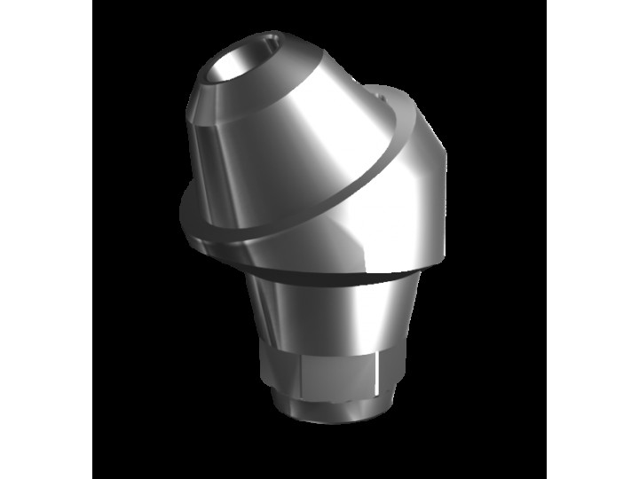 Абатмент-мультиюнит угловой 30° с внутренней резьбой, совместим с Dentium / Impro (3.5 мм), с винтом 01272