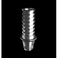 Абатмент временный (одиночный), совместим с MegaGen AnyOne (1.0 мм), с винтом 01708