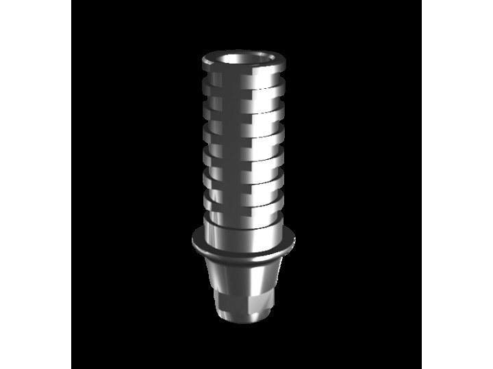 Абатмент временный (одиночный), совместим с MegaGen AnyOne (1.0 мм), с винтом 01708