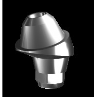 Абатмент-мультиюнит угловой 17° с внутренней резьбой, совместим с MegaGen AnyOne (2.5 мм), с винтом 01717