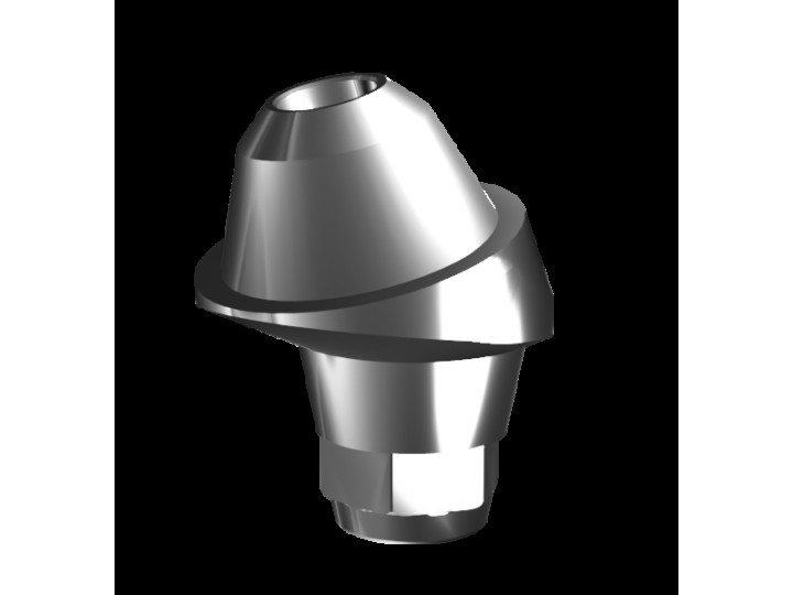 Абатмент-мультиюнит угловой 17° с внутренней резьбой, совместим с MegaGen AnyOne (2.5 мм), с винтом 01717