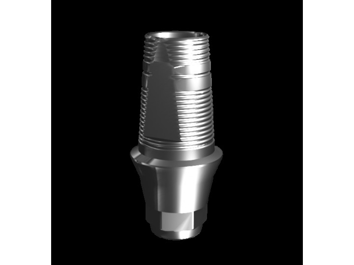 Абатмент-основание (одиночный), аналог GEO, совместим с MegaGen AnyOne (1.3 мм), с винтом 01727