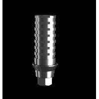 Абатмент временный (одиночный), совместим с MegaGen AnyRidge (1.2 мм), с винтом 01210