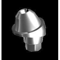 Абатмент-мультиюнит угловой 17° с внутренней резьбой, совместим с MegaGen AnyRidge (2.5 мм), с винтом 01485