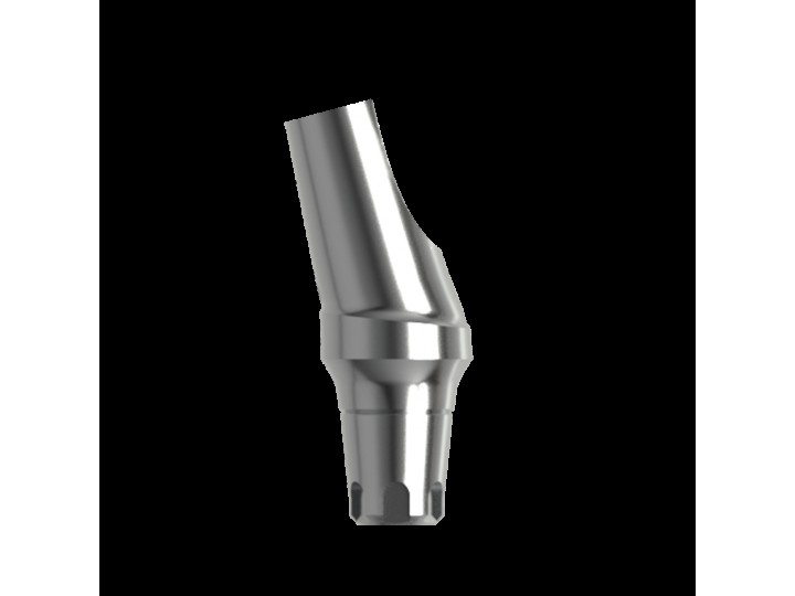 Абатмент титановый угловой 15°, совместим с MIS C1 SP (2.0 мм), с винтом 00310