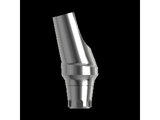 Абатмент титановый угловой 15°, совместим с MIS C1 WP (2.0 мм), с винтом 000312