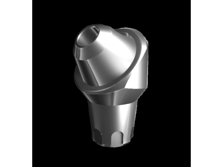 Абатмент-мультиюнит угловой 45° с внутренней резьбой, совместим с MIS C1 SP (4.5 мм), с винтом 01817