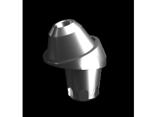 Абатмент-мультиюнит угловой 17° с внутренней резьбой, совместим с MIS C1 SP (2.5 мм), с винтом 01808