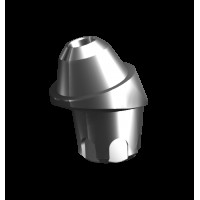 Абатмент-мультиюнит угловой 17° с внутренней резьбой, совместим с MIS C1 WP (2.5 мм), с винтом 01812