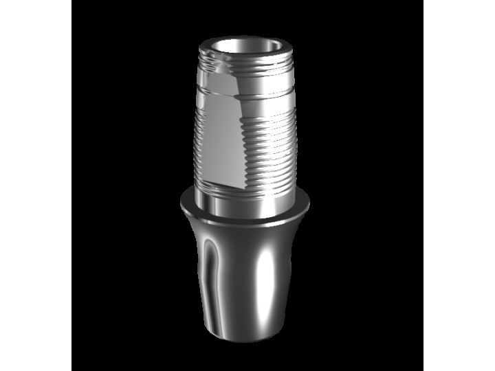 Абатмент-основание (мостовидный), аналог GEO, совместим с MIS C1 WP (1.3 мм), с винтом 02117