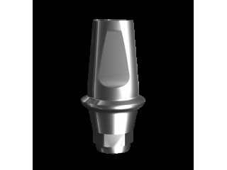 Абатмент титановый прямой, совместим с NeoBiotech (1.0 мм) с винтом 01530