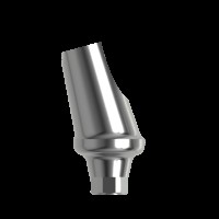 Абатмент титановый угловой 15°, совместим с Nobel Conical Connection RP (1.0 мм), с винтом 00213