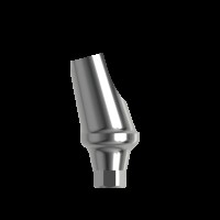 Абатмент титановый угловой 15°, совместим с Nobel Conical Connection NP (1.0 мм), с винтом 00211