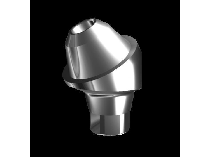 Абатмент-мультиюнит угловой 30° с внутренней резьбой, совместим с Nobel Conical Connection NP (3.5 мм), с винтом 01265