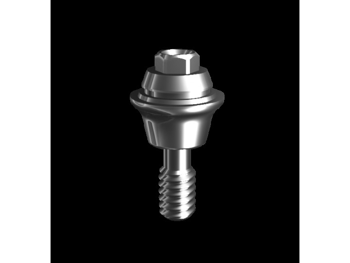 Абатмент-мультиюнит прямой, совместим с Nobel Conical Connection RP (1.5 мм) 00331