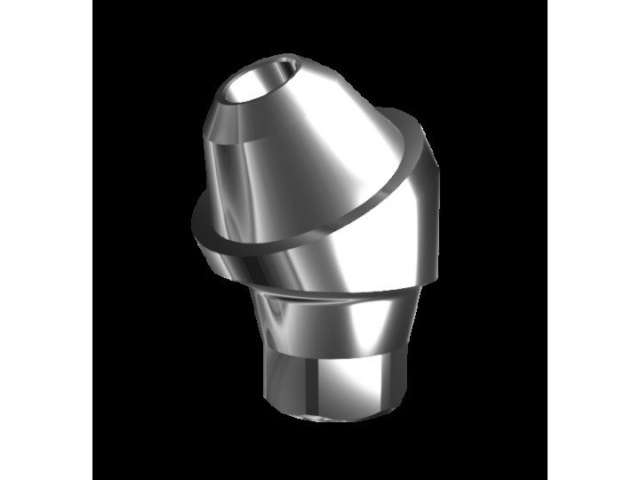 Абатмент-мультиюнит угловой 30° с внутренней резьбой, совместим с Nobel Conical Connection RP (3.5 мм), с винтом 01267