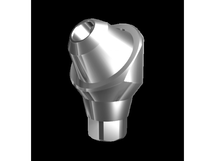 Абатмент-мультиюнит угловой 45° с внутренней резьбой, совместим с Nobel Conical Connection NP (4.5 мм), с винтом 01579