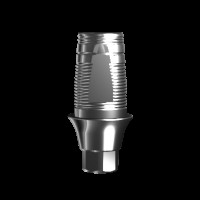 Абатмент-основание (одиночный), аналог GEO, совместим с Nobel Conical Connection NP (1.3 мм), с винтом 01120