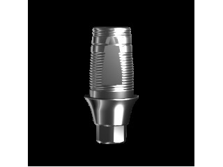 Абатмент-основание (одиночный), аналог GEO, совместим с Nobel Conical Connection NP (1.3 мм), с винтом 01120